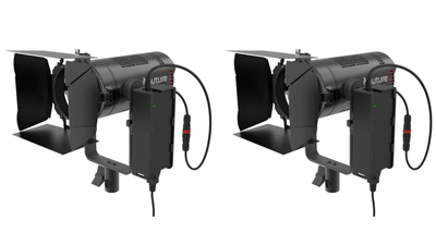 2 x Aputure 60D (5500K) + Stand + Filtrs CTO