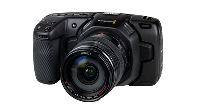 Blackmagic Pocket Cinema Camera 4K mit 14-42 Lumix Lens