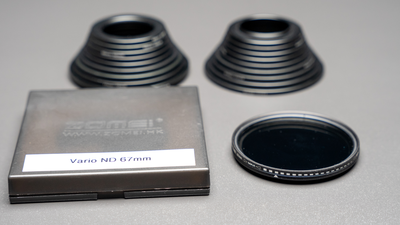Zomei 67mm Vario ND-Filter + StepUp Rings | Stuttgart