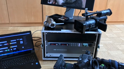 Blackmagic Atem production studio 4k 1 M/E videomischer