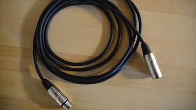XLR-Kabel von Adam Hall 3 m