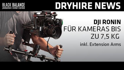 DJI RONIN inkl. Extensionarms für Kameras bis 7,25 kg