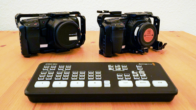 Picture of Streaming ProKit mit Blackmagic ATEM Mini Pro Cinema Cameras