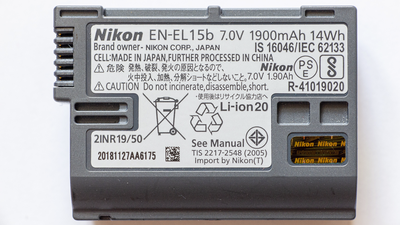 Nikon EN-EL 15b Akku