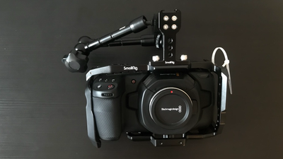 Picture of Blackmagic Pocket Cinema Camera 4K inkl. Cage und 3 Akkus