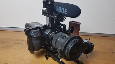 Picture of SET Blackmagic Pocket Cinema Camera 4K, BMPCC + Sigma 18-35