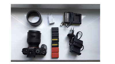 Kamera Sony a7sii + Zeiss Batis 85mm