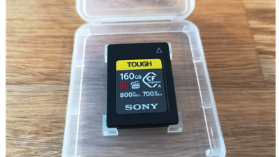 Sony - CFexpress Type-A Speicherkarte 160 GB f. Alpha 7S III