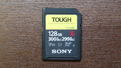 Sony 128GB SDXC UHS-II R300 für Alpha 7S III und FX6 (Card1)