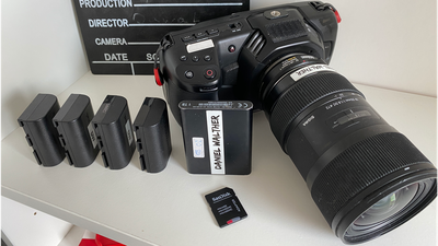 Picture of Blackmagic Pocket Cinema Camera 4K + Sigma 18-35 / Metabones