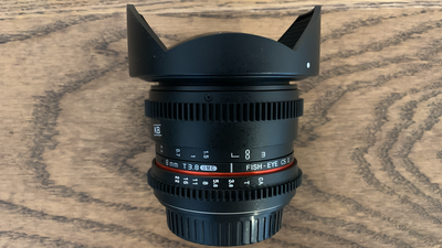 Walimex Pro 8mm 3.8 Fisheye Cine Lens (EF Mount)