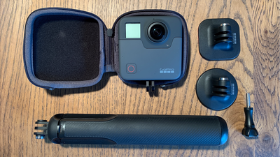 GoPro Fusion 360° Kamera + 2x 64GB SD Karte und 3 Akkus