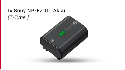 Sony NP-FZ100 Akku für Sony Alpha Serie  Z-Type Lithium-Akku