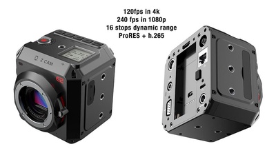 Z-Cam E2 Cinematic Camera /// 120fps 4k ProRES MFT