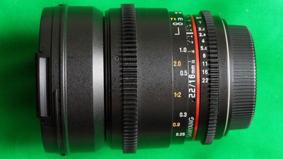 Samyang Optics 16mm T2.2 VDSLR II EF Objektiv