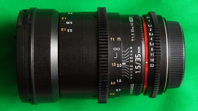 Samyang Optics 35mm T1.5 VDSLR II EF Objektiv