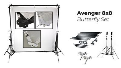 Avenger 8x8 Butterfly Set