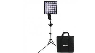 Picture of CineReady LED Flex-Light 1x1 BiColor 80w, Softbox & Stand