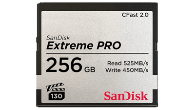 SanDisk CFast 256GB inkl. Card Reader