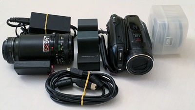 Canon HV40 HD-Camcorder (MiniDV, 10x Zoom, 2,7" Display)