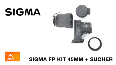Sigma FP Film Kit mit 45mm und Sucher