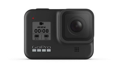 GoPro Hero 8 Black mit 4 Akkus + viel Zubehör